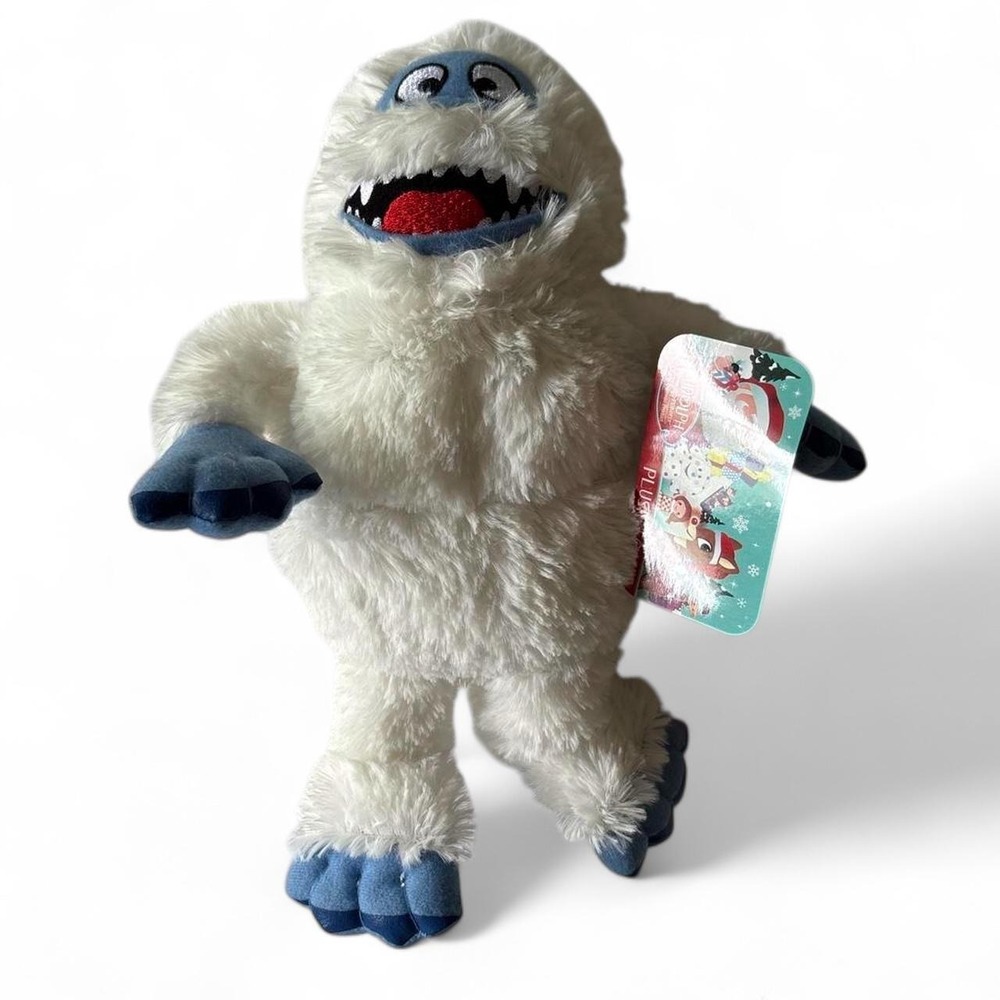 Abominable snowman plush toy From Rudolf the red nosed reindeer